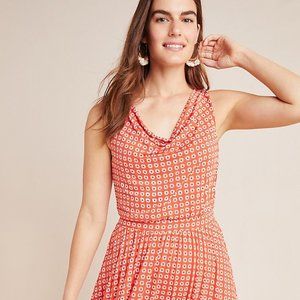 Anthropologie Maeve Brianne Cowl Neck Dress